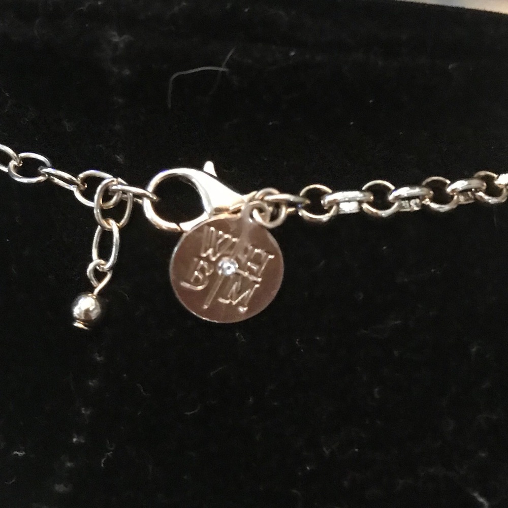 Whbm Rhinestone Statement Necklace - image 3